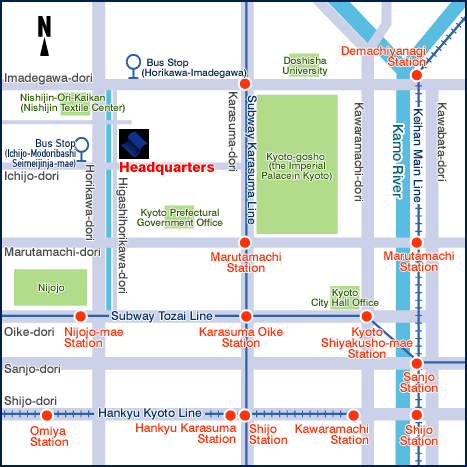 Access Map - Headquarters | Locations | About Us | SK-Electronics Co., Ltd.